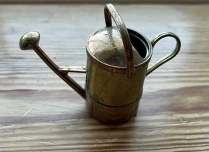Vintage Collectible Brass Watering Can. 2x2” Approx - Picture 1 of 6