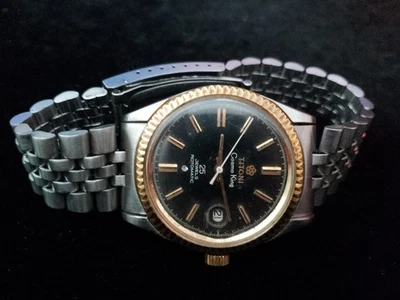 Raro Vintage Titoni Cosmo King Rotomatic 25 Joyas, Suizo, Jubileo, Servicio Completo Foto 1 de 4