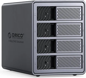ORICO USB 3.0 4 Bay Raid Hard Drive Enclosure Support RAID Mode for 3.5inch 88TB - Picture 1 of 9