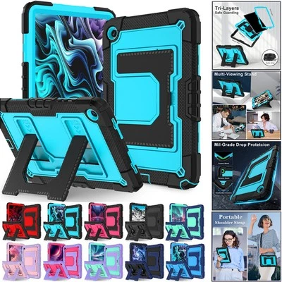 Ударопрочный сверхпрочный чехол-стойка для планшета Samsung Galaxy Tab A9 Plus 11 дюймов - Изображение 1 из 4