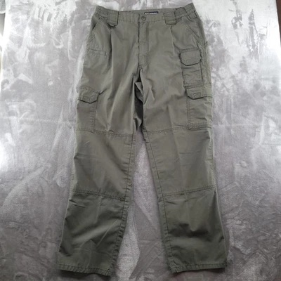 Calça Tática Masculina 5.11 34x32 Verde Taclite Pro Ripstop Cargo Work Duty 74273 - Imagem 1 de 4