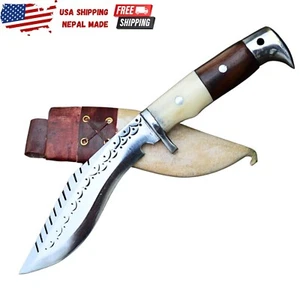 5 inches Blade Eagle Khukuri-Kukri-Forged-Gurkha knife-knives-working-Full Tang- - Picture 1 of 10