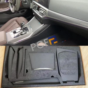 OE Replacement Matte Dry Carbon Interior Trim Kit For BMW G20 G22 G23 G26 G42 - Picture 1 of 22