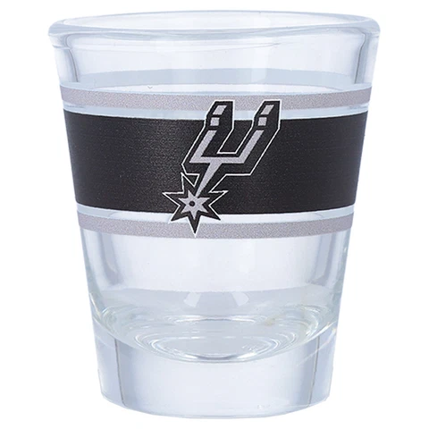 San Antonio Spurs 2oz. Stripe Shot Glass Cover