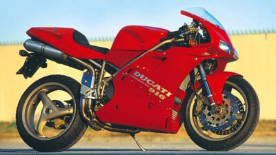 DUCATI 916 BIPOSTO 单声道 1995 - 2000 CLUTCH 不锈钢编织线套件  — 第 1/4 张图片