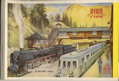 catalog PIKO MODEL RAILWAY edition 1956 cardboard envelope gauge HO IKA GDR D bb - Image 1 of 4