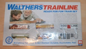 Walthers Trainline Ready For Fun Train Set 931-870 ATSF - Picture 1 of 9