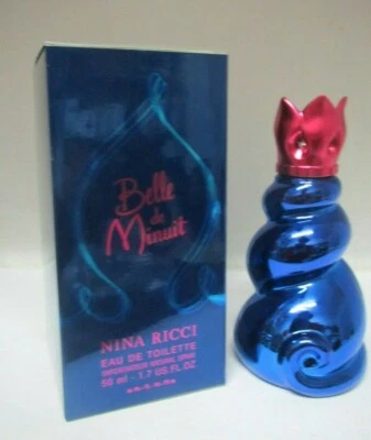 Туалетная вода спрей Belle De Minuit от Nina Ricci 1,7 унции 50 мл РЕДКАЯ женская НОВАЯ - Изображение 1 из 3