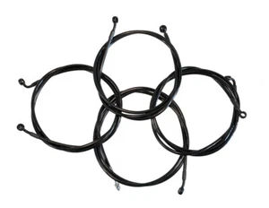 LA Choppers Style ABS Cable Kit for 2014-2020 Harley Touring 14"-16" Handlebars - Picture 1 of 25