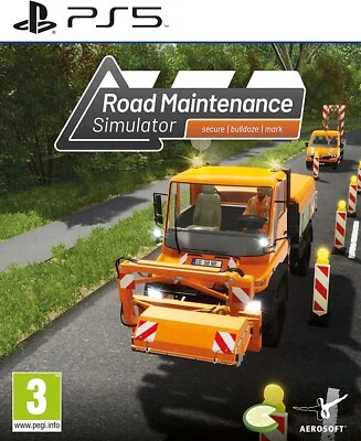 Road Maintenance Simulator PS5  BRAND NEW & SEALED SONY PLAYSTATION 5 VIDEO GAME - Image 1 of 4