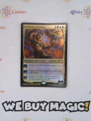 MTG | Sarkhan Unbroken | Year of the Dragon | Foil | Light Played | English - Image 1 of 2