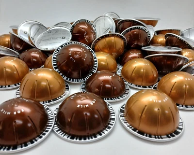 Nespresso Bianco Doppio & Bianco Piccolo Capsules, 25 Each, VertuoLine, 50 Pods - Image 1 of 4