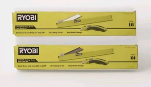 RYOBI 2-Pack of LVT/LVP Cutting Guide and Utility Knife Flooring Kit FTR9000 🆕 - Picture 1 of 15
