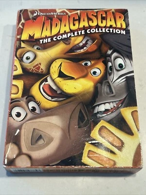 Madagascar The Complete Collection 4-Disc Set, Merry Africa Europes Most Wanted Foto 1 de 4