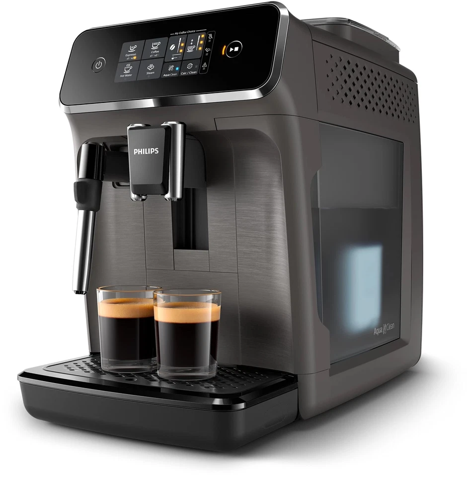 Philips EP2224/10 Kaffeevollautomat Pumpendruck 15 bar Touchscreen grau