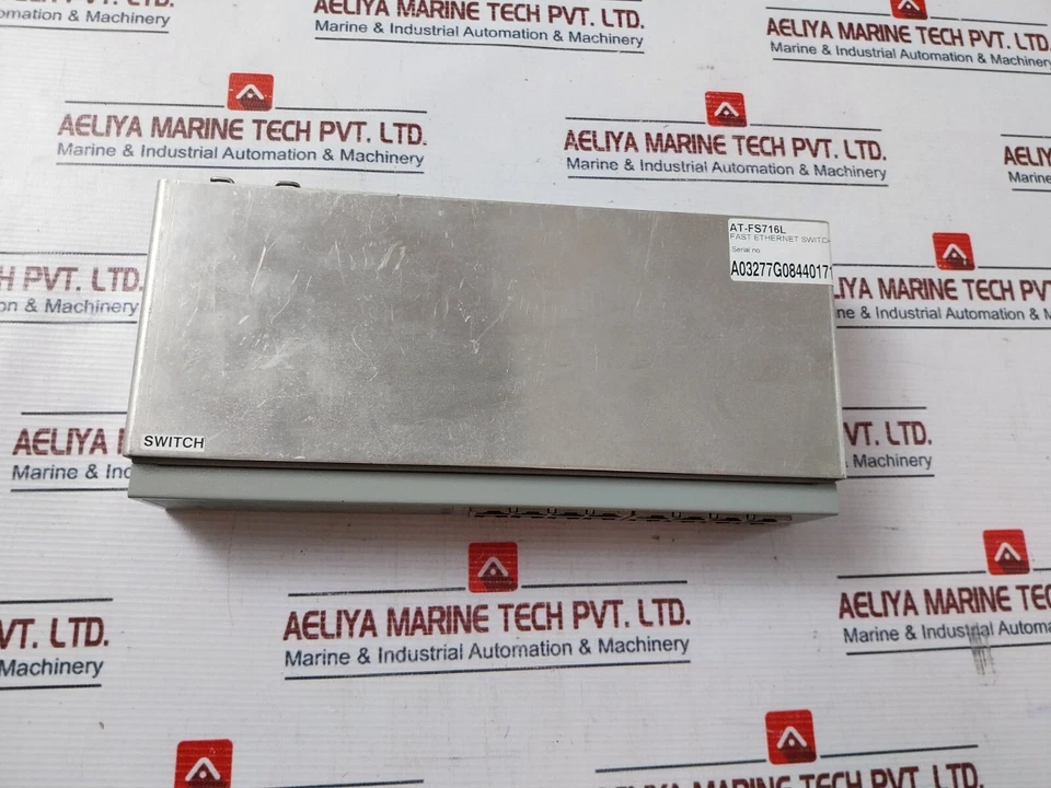 Allied Telesis AT-FS716L Fast Ethernet Switch 100-240 VAC 50-60Hz 0.5A 16-Port - Image 1 of 4