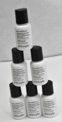 Paquete de 6 jabones faciales diarios exfoliantes Philosophy Microdelivery, tamaño de viaje 1 oz Foto 1 de 4