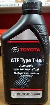 Óleo fluido de transmissão automática genuíno Toyota T-IV 4 quartos ATF para Lexus Scion - Imagem 1 de 3