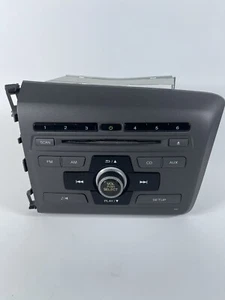 2012 Honda Civic Am/Fm Cd Player Radio Receiver OEM 39100-TRO-A315-M1 - Picture 1 of 5