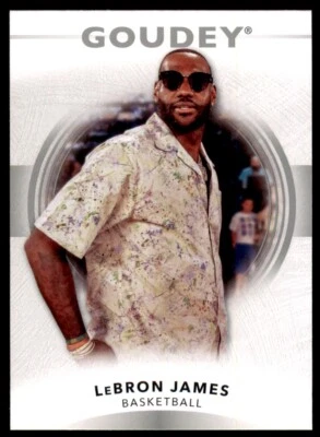 Goodwin Champions Goudey 2022 variación fotográfica SP #G50 LeBron James cubierta superior Foto 1 de 2