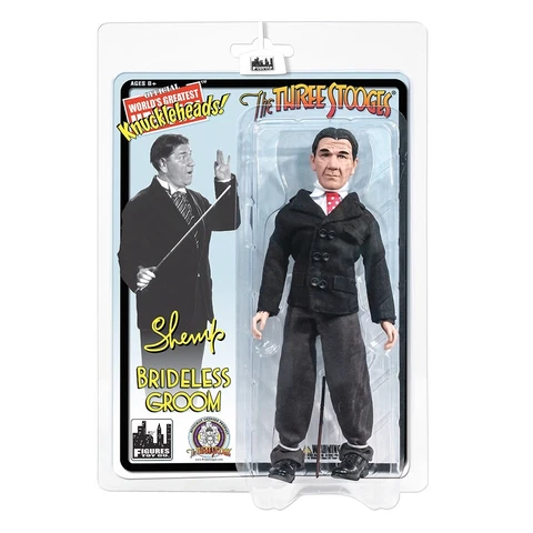 The Three Stooges 8 Inch Action Figures: Brideless Groom Exclusive Shemp Cover