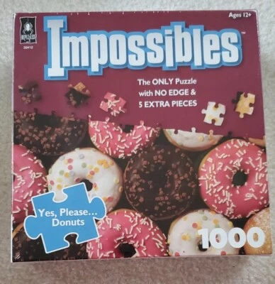 Головоломка Bepuzzled 1000 шт. — «Невозможные «Да, пожалуйста... пончики» — No3341 - Изображение 1 из 3