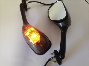 Integrated Turn Signal Rear Side View Mirror For Gsxr 600 750 06-19 GSXR 1000 - Picture 1 of 5