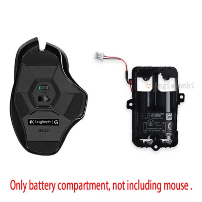 Battery Case for Logitech G602 Wireless Wired Gaming Mouse Replacment Parts - Image 1 of 4