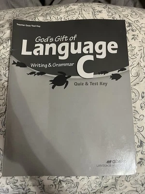 Abeka Gods Gift of Language C Writing And Grammar quiz And Test Key - Image 1 of 2