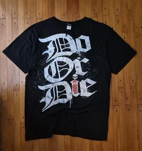 No Fear Vintage Y2k Do Or Die T Shirt Nera Uomo L - Foto 1 di 8