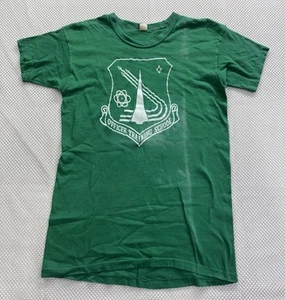 Vintage 1960’s USAF Officer Training School T-shirt Green size Large - Picture 1 of 6