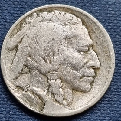 Buffalo Nickel - ERROR - Lamination Error - Circulated #94558 - Image 1 of 2
