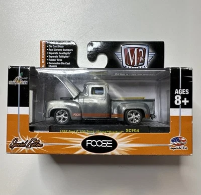 M2 MACHINES  CHASE 1/64 SCALE 1956 FORD F-100 TRUCK "FOOSE" OVERLORD ONLY 1000 - Image 1 of 4