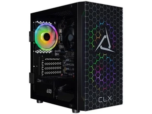CLX SET Gaming Desktop - AMD Ryzen 5 8600G 4.3GHz 6-Core Processor, 16GB DDR5 Me - Picture 1 of 6