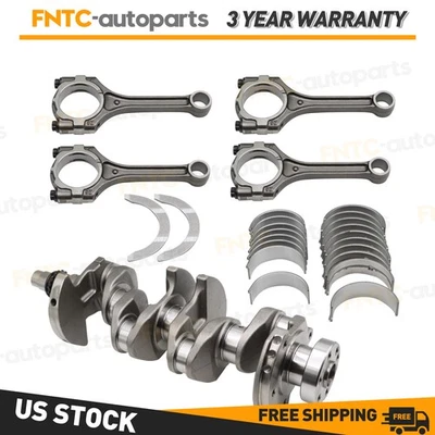 For 2012-19 Hyundai KIA SOUL RIO 1.6L Engine Crankshaft Con Rods & Bearing Set Foto 1 de 4