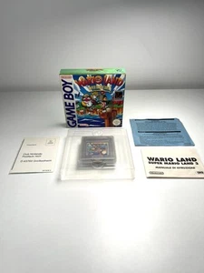 Wario Land Warioland Super Mario Land 3 Nintendo Gameboy con Box Originale - Foto 1 di 14