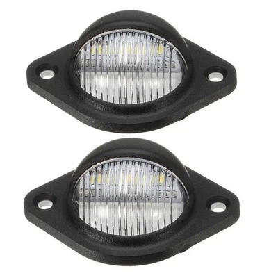 3 LED License Plate Light Set for Easy Mounting on For Trucks SUVs RVs - Image 1 of 4