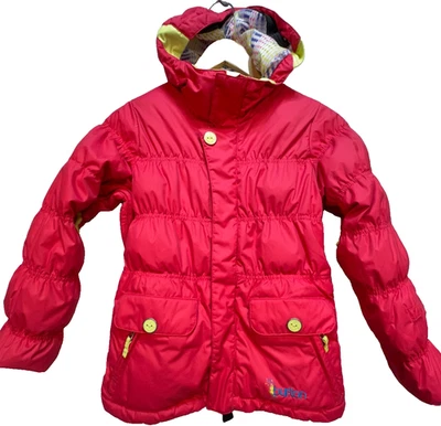 Chaquetas con Capucha Burton Kids Puffer Manga Larga Talla M Rojo Cereza Bolsillos con Cremallera Completa Foto 1 de 4
