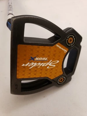 Putter negro inclinado TaylorMade Spider Tour X X3 usado - 35" - 2025 - diestro Foto 1 de 4