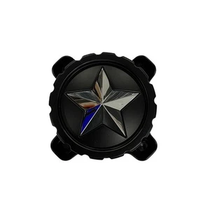 MSA M42 (4/110,4/137,4/156) Replacement Center Wheel Cap - Satin Black - Picture 1 of 1