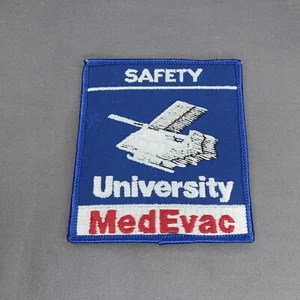 University MedEvac Safety 4"x3.5" Iron On Patch - Picture 1 of 2