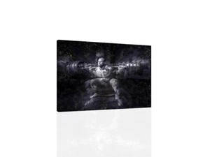 Sentadillas - ARTE DE PARED DE LONA O IMPRESIÓN - Imagen 1 de 2