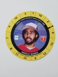 DISCOS DE BÉISBOL HAROLD BAINES 1989 CADACO #NNO CHICAGO WHITE SOX - Imagen 1 de 2