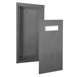 Recess Box for Tankless Gas Water Heater Protects Unit From Damage or Tampering - Picture 1 of 6