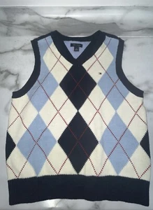 TOMMY HILFIGER Sweater Vest. Size Youth 7. Smoke Free Home. Pre Owned - Picture 1 of 4