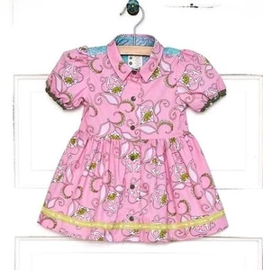 Matilda Jane PINK IS PERFECT Girls Dress Baby 12 Months Easter NWT Secret Fields - Picture 1 of 3