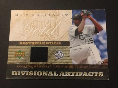 Футболка Dontrelle Willis Marlins Reds 2007 Upper Deck подлинная сертифицированная JG7 - Изображение 1 из 2