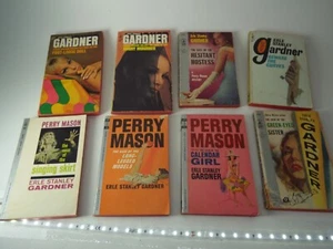 Set 8 Vintage Earl Stanley Gardner geschrieben in den 1950er Jahren Fair PB Taschenbuch - Bild 1 von 13
