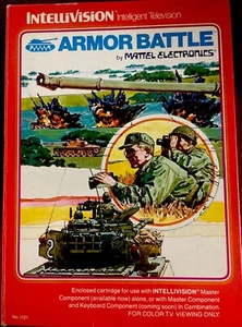 Intellivision Armor Battle - Vintage Boxed Game with Overlays and manual - Picture 1 of 3