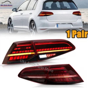 Left Right LED Tail Light Rear Brake Lamp For VW Volkswagen Golf 7/7.5 2013-2020 - Picture 1 of 14